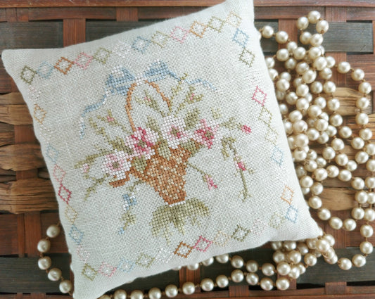 Simone's Basket - Cross Stitch Pattern by Mojo Stitches