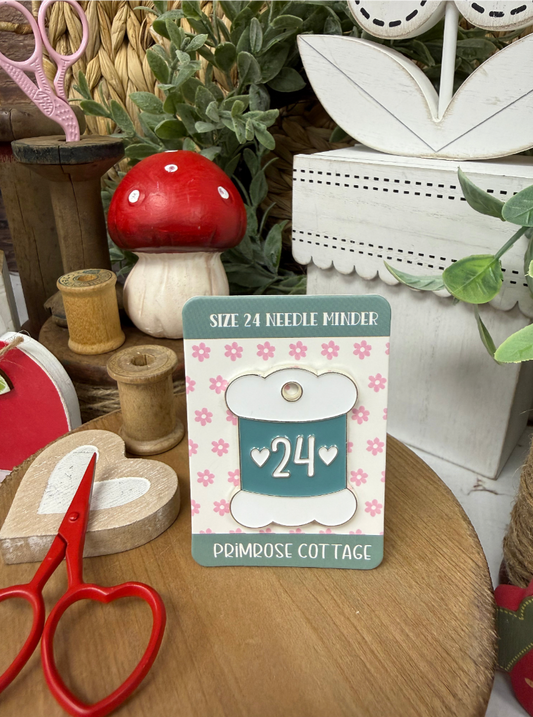 Size 24 Needle Minder by Primrose Cottage