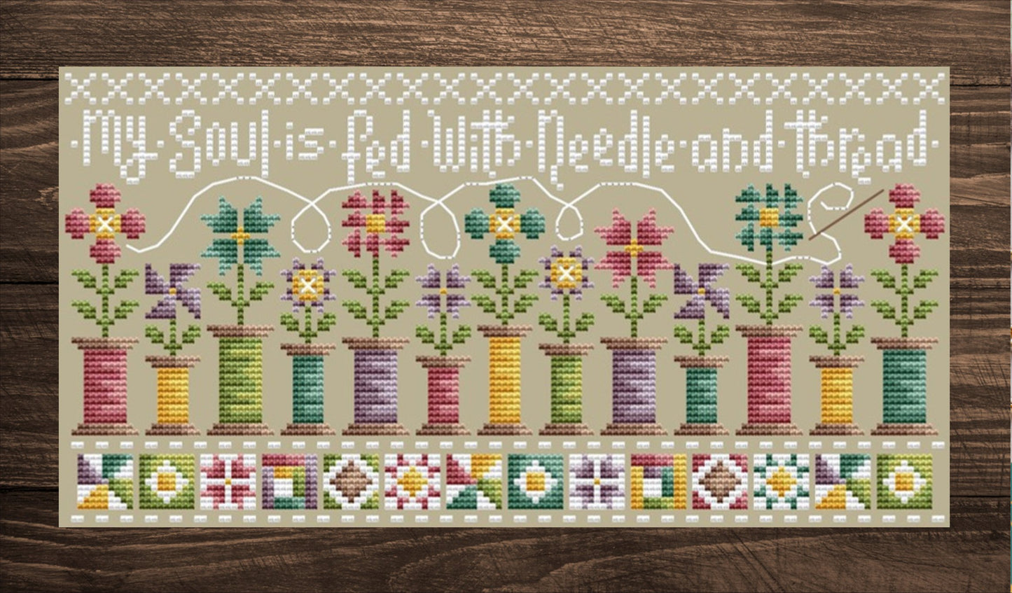 Soul is Fed - Cross Stitch Pattern by Shannon Christine Designs PREORDER