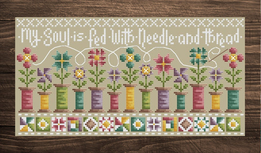 Soul is Fed - Cross Stitch Pattern by Shannon Christine Designs PREORDER