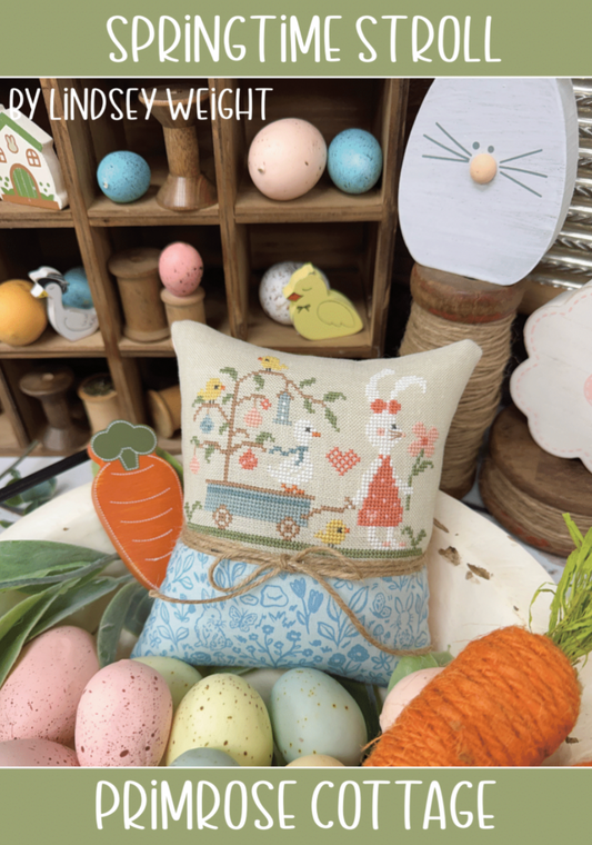 Springtime Stroll - Cross Stitch Pattern by Primrose Cottage