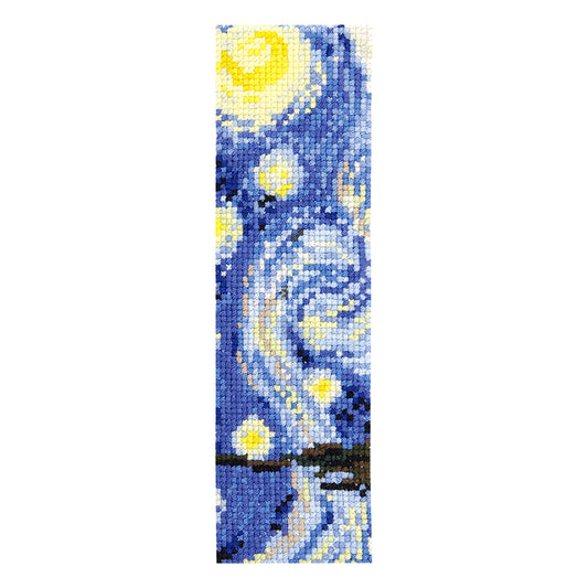 DMC Cross Stitch Bookmark Kit - The Starry Night