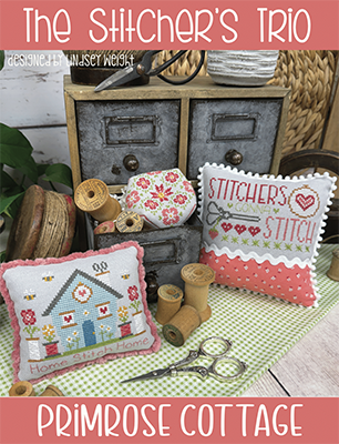 Stitchers Trio - Cross Stitch Chart by Primrose Cottage