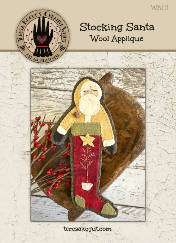 Wool Applique Kit by Teresa Kogut