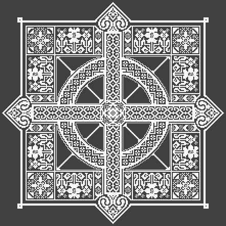 St Sylvestre - Cross Stitch Pattern by Long Dog Samplers