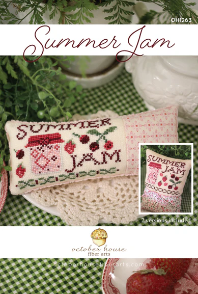 Summer Jam - Cross Stitch Pattern by October House Fiber Arts