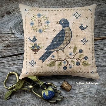 Sweet Reward Pin Keep - Cross Stitch Pattern by Scattered Seed Samplers