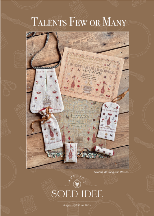 Talents Few or Many - Cross Stitch Pattern by Soed Idee PREORDER