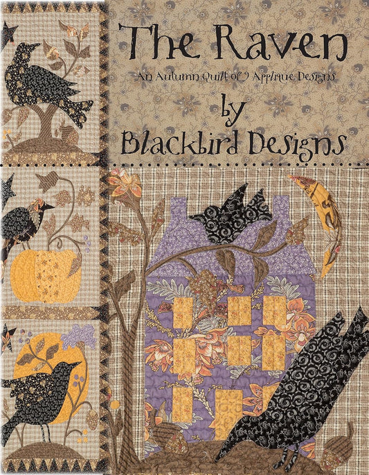 The Raven - Applique Quilt Designs by Blackbird Designs