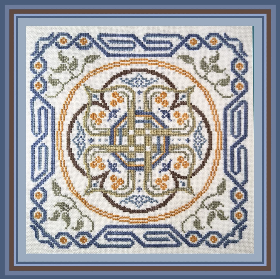 The Vine & Vallum - Cross Stitch Pattern by Tempting Tangles PREORDER
