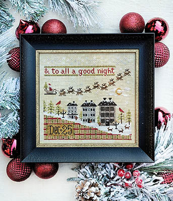 To All A Good Night - Cross Stitch Chart by Hello from Liz Mathews