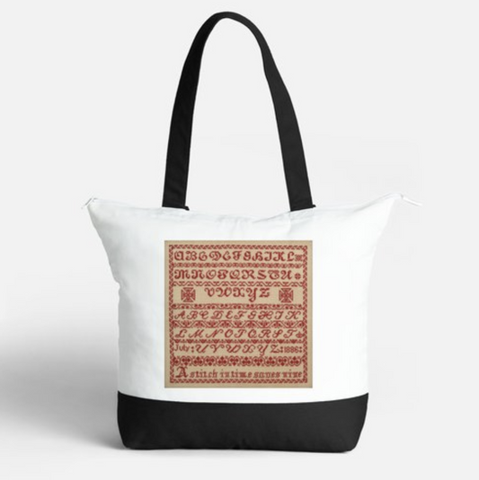 A Stitch in Time Saves Nine Tote Bag