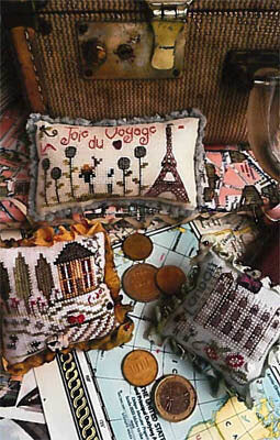 Travel Trifles - Cross Stitch Pattern by Shepherd's Bush