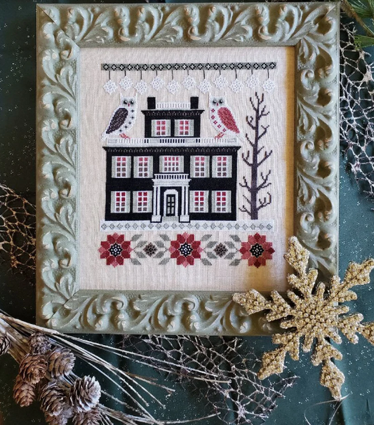 Two Snowy Owls - Cross Stitch Pattern by The Artsy Housewife