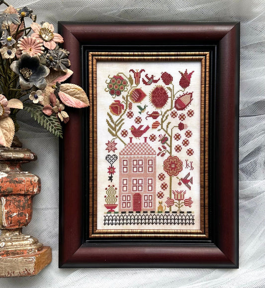 Vibrant Flowers - Cross Stitch Chart by Kathy Barrick