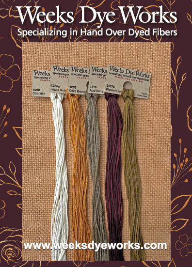 2025 NEW thread colour pack by Weeks Dye Works