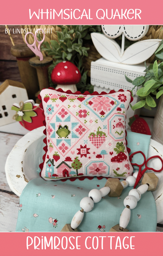 Whimsical Quaker - Cross Stitch Pattern by Primrose Cottage