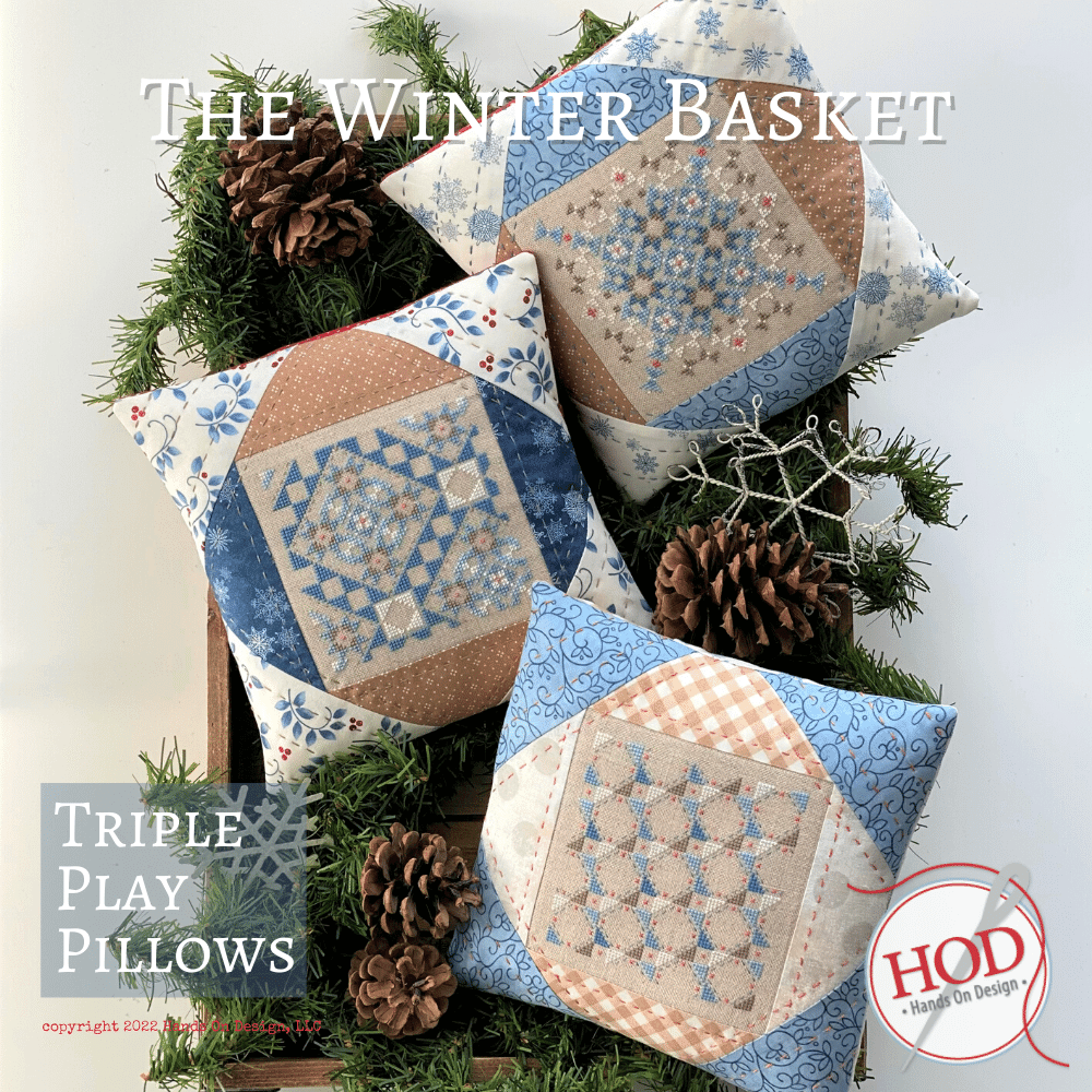 The Winter Basket - Cross Stitch Pattern by Hands On Design