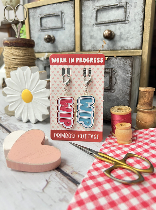 WIP (Work in Progress) Charms by Primrose Cottage