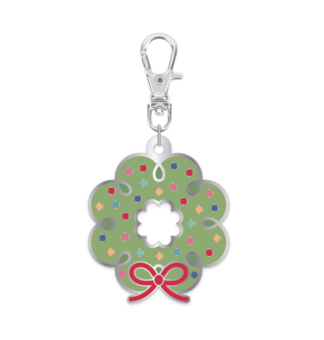 Wreath Charm by Lori Holt