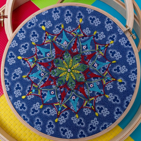 Nostalgia - Freestyle Embroidered Mandala - Full Kit