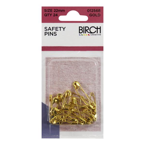 Safety Pins Gold -Midget