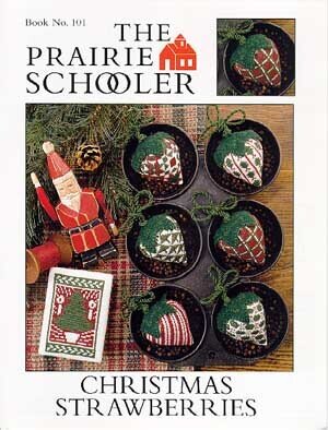 Christmas Strawberries - Cross Stitch Pattern by The Prairie Schooler
