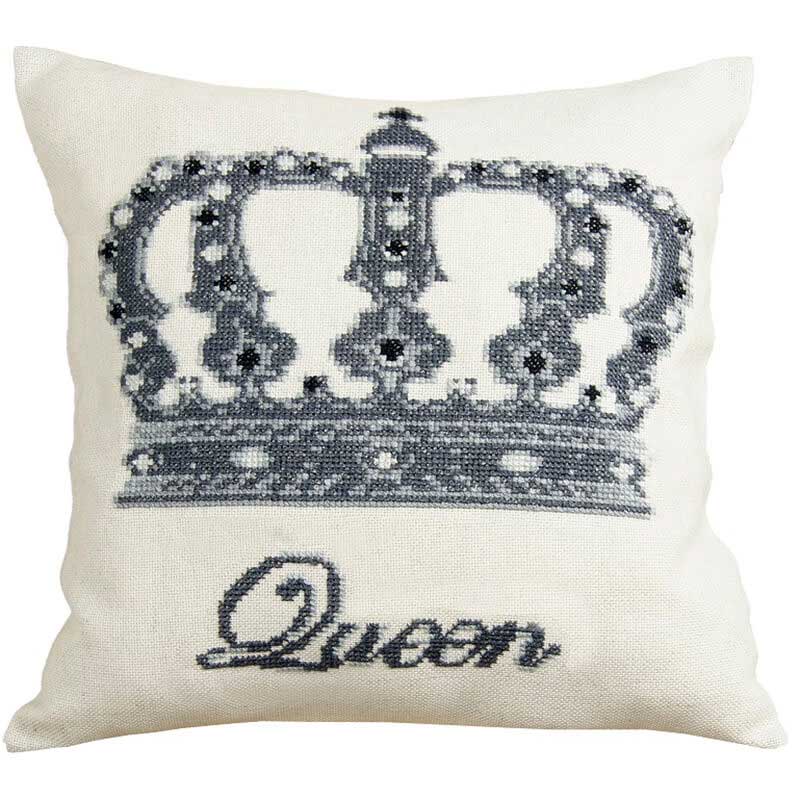 Queen - Cross Stitch Cushion Kit
