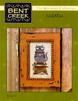 EduCATed - Cross Stitch Pattern by Bent Creek