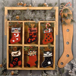 Stockings -  Cross Stitch Pattern by The Prairie Schooler