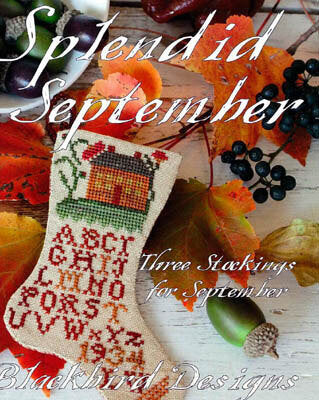 Splendid September - Cross Stitch Pattern by Blackbird Designs