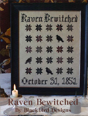 Raven Bewitched - Cross Stitch Pattern by Blackbird Designs