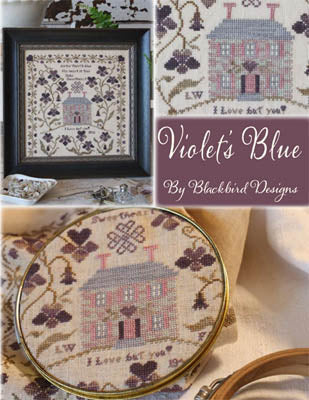 Violet's Blue - Cross Stitch Chart by Blackbird Designs