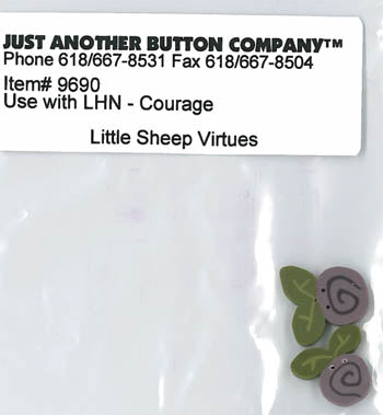 Little Sheep Virtues Buttons