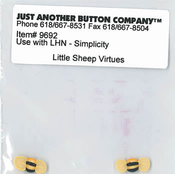 Little Sheep Virtues Buttons