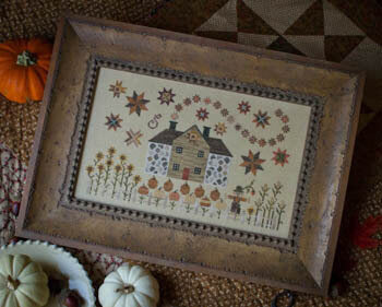 Cinnamon Stars - Cross Stitch Pattern by Plum Street Samplers