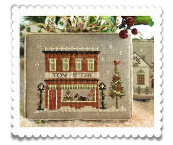 Hometown Holiday #5 Toy Store - Cross Stitch Pattern by Little House Needleworks