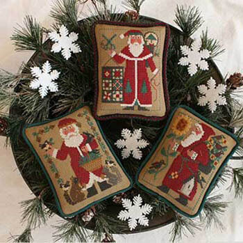 Santas Revisited - Cross Stitch Pattern by The Prairie Schooler