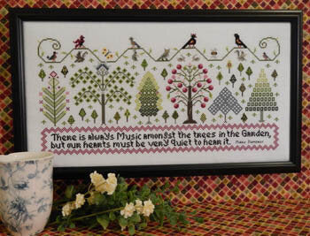 Music Amongst The Trees - Cross Stitch Pattern By Rosewood Manor