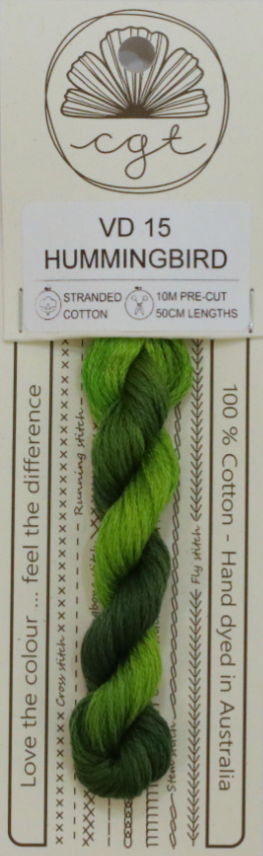 Cottage Garden Threads - Feathers & Petals Range VD