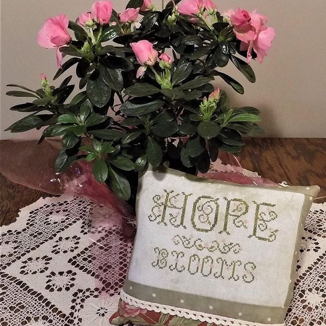 Hope Blooms - Cross Stitch Pattern by The Nebby Needle