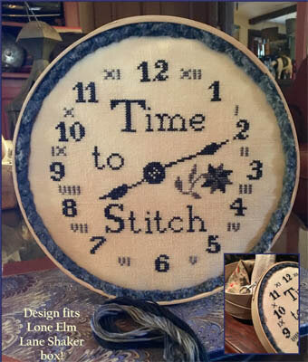 Time to Stitch - Cross Stitch Pattern by Needlework Press