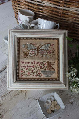 Butterfly Garden - Cross Stitch Pattern by Blackbird Designs