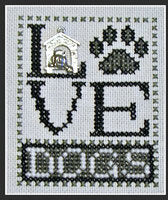 Love Dogs - Cross Stitch Chart by Hinzeit