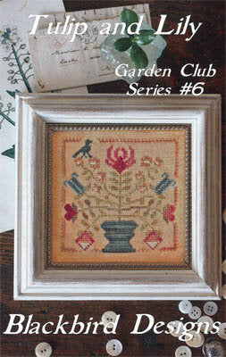 Tulip and Lily - Cross Stitch Pattern by Blackbird Designs