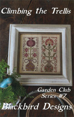 Climbing the Trellis - Cross Stitch Chart by Blackbird Designs