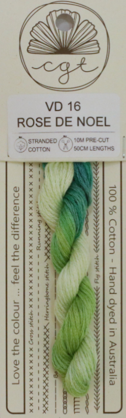 Cottage Garden Threads - Feathers & Petals Range VD