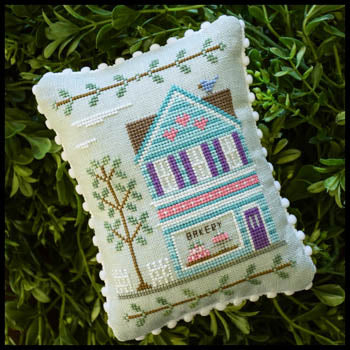 Main Street - Bakery - Cross Stitch Pattern by Country Cottage Needleworks