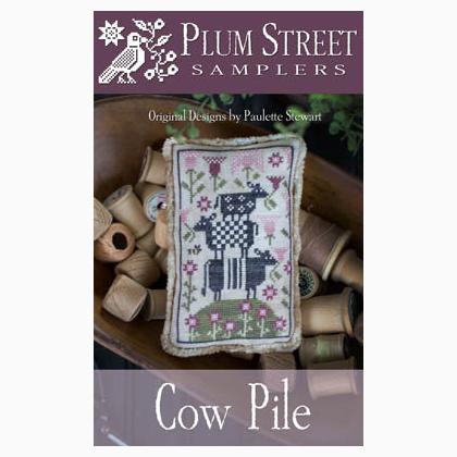 Cow Pile - Cross Stitch Pattern by Plum Street Samplers