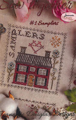 Sew Together #1 Samplers - Cross Stitch Pattern by Jeannette Douglas